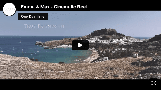One Day Production | Greece wedding photographer - website video thumbnail