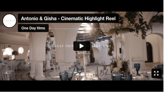 One Day Production | Greece wedding photographer - website video thumbnail